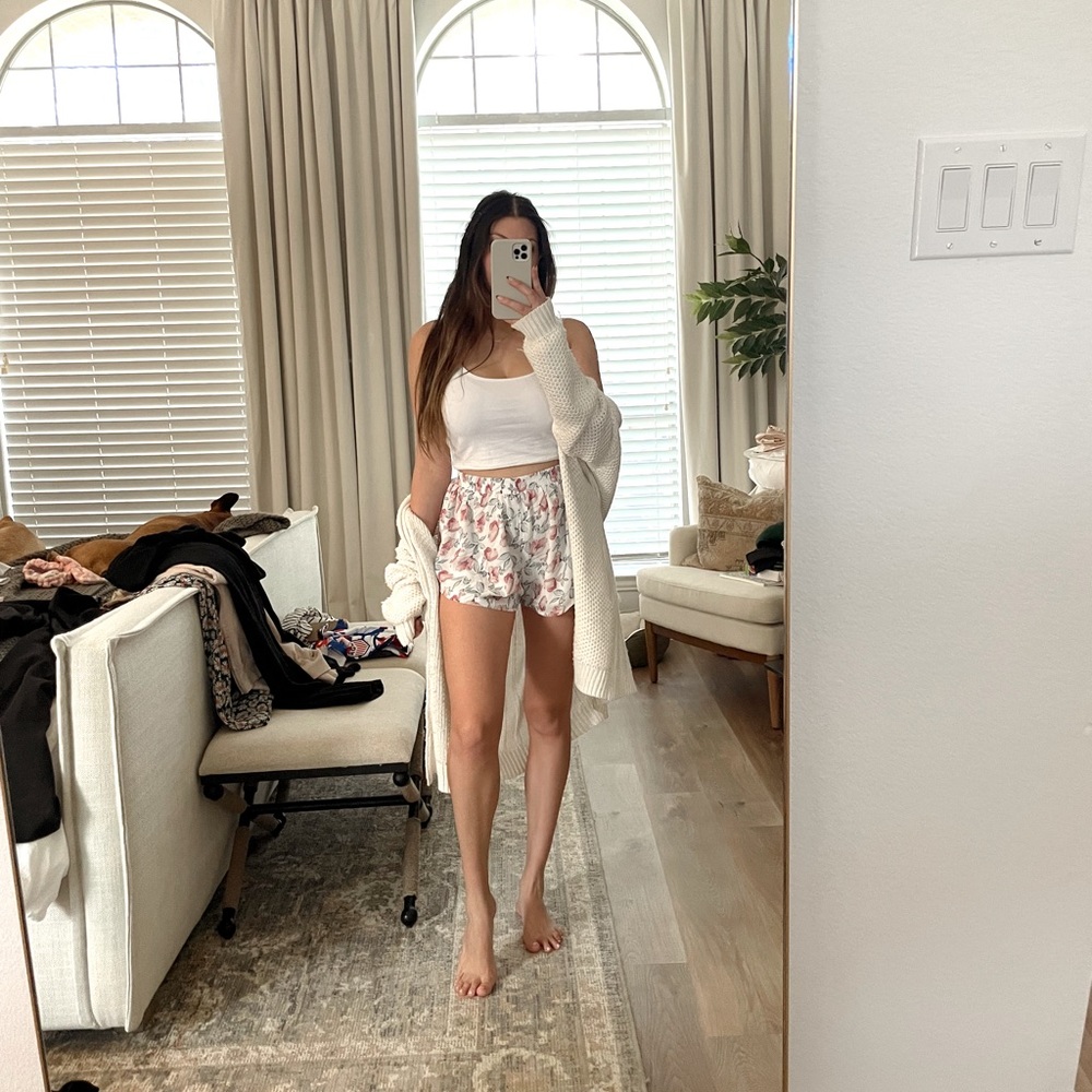 Lulus floral pj shorts